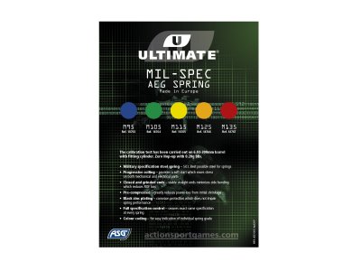 ASG Ultimate M135 Upgrade Spring - Red