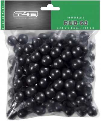 Umarex T4E Gummikulor .68 2,8g - 100st