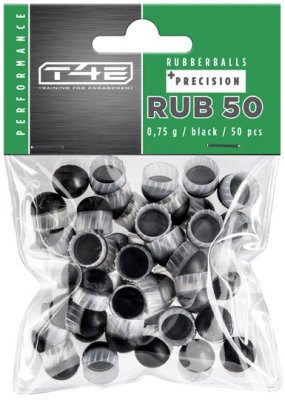 Umarex T4E Precisions Gummikulor .50 0,75g - 50st