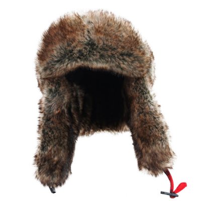 Avignon Flaps Hat Black/Red