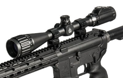 UTG 4-16X40 1" Hunter Scope, AO, 36-color Mil-dot, w/ Rings