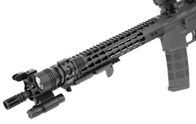 UTG PRO AR15 15" SuperSlim Free Float Keymod Compatible Rail