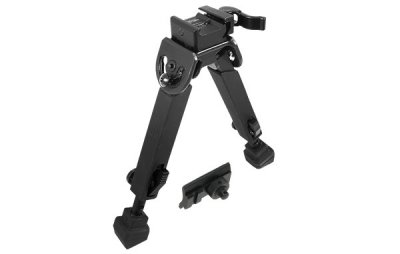UTG Rubber Armored Full Metal QD Bipod 152-215mm