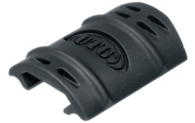 UTG Rubber Rail Guard Black with Flexible Adjustment 12pack