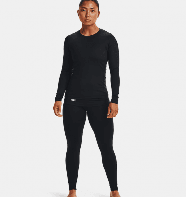 Under Armour Womens ColdGear Infrared Base Leggings - Black