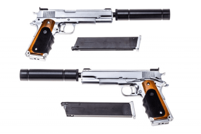 Nuprol Vorsk VX-9 Agency Duo GBB 6mm - Silver