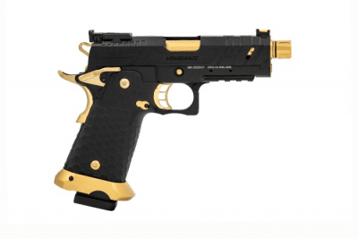 Nuprol Vorsk Hi-Capa CS Vengeance 3.8 Compact GBB 6mm - Gold Match
