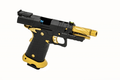 Nuprol Vorsk Hi-Capa CS Vengeance 3.8 Compact GBB 6mm - Gold Match