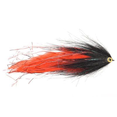 Vision Gäddflugor (Model: Hollow Deciver Black & Red)