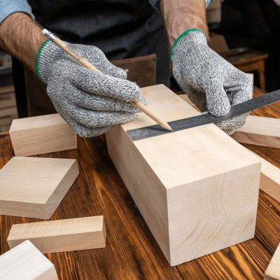 BeaverCraft BW1 Large Wood Carving Block - 250x100x100mm