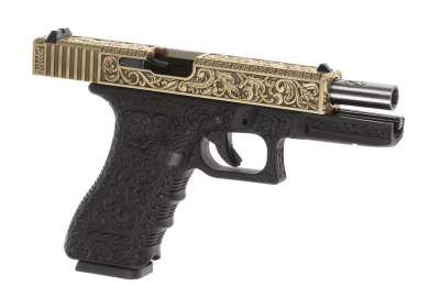 WE EU17 G17 GBB 6mm - Etched Pattern