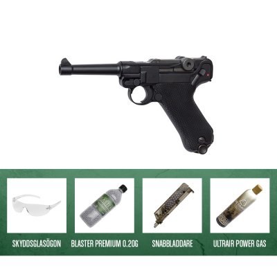 WE Luger P08 GBB - Airsoft Kit