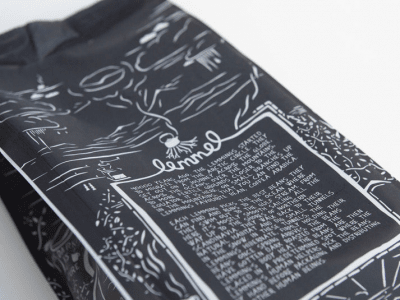 Lemmel Coffee Organic Dark Roasted Whole Beans 250g