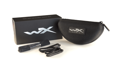 WileyX IGNITE Polarized Blue Mirror Matte Black Frame