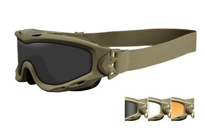 WileyX SPEAR Thermal Lens Smoke/Clear/Light Rust Tan Kit
