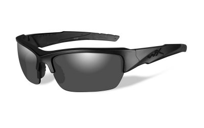 WileyX VALOR Polarized Smoke Grey Matte Black Frame