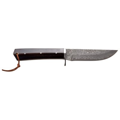 Elk Ridge Evolution Fixed Damascus Blade