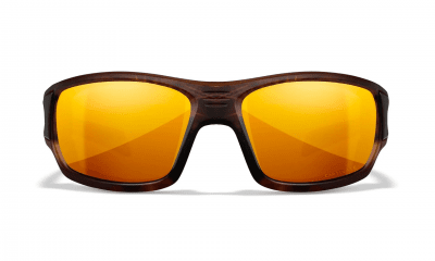 WileyX BREACH Captivate Bronze Mirror Matte Hickory Brown Frame