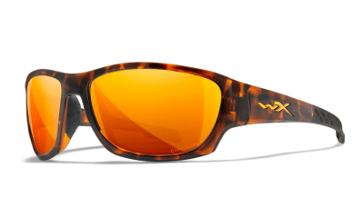 WileyX CLIMB CAPTIVATE Polarized Bronze Mirror Lenses Gloss Tortoise Frame