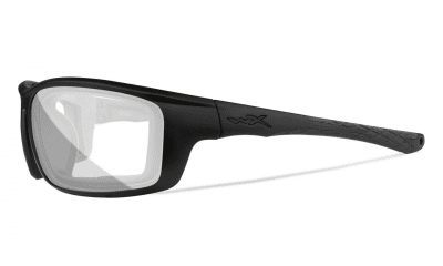 WileyX GRID Clear Lenses Matte Black Frame