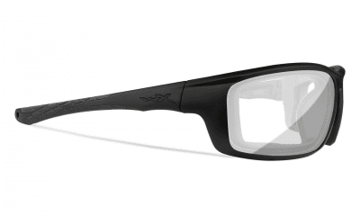WileyX GRID Clear Lenses Matte Black Frame
