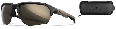 WileyX JAKL Captivate Tungsten Mirror Lense / Matte Black/Tan Frame