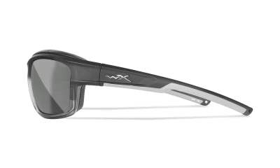 WileyX Ozone Silver Flash / Matte Charcoal Fade to Grey