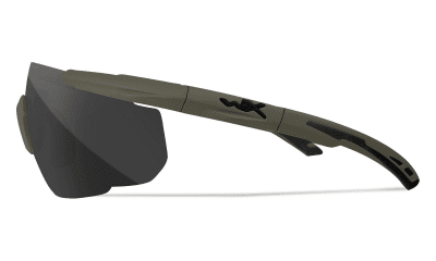 WileyX SABER ADV Grey/Clear/Light Rust Matte OD Green Frame
