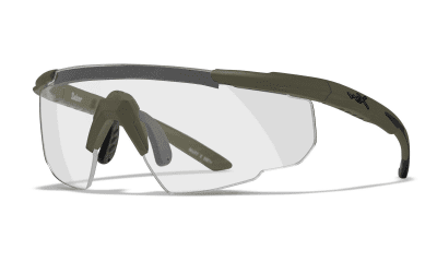 WileyX SABER ADV Grey/Clear/Light Rust Matte OD Green Frame