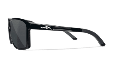 WileyX Alfa CAPTIVATE Polarized Grey/Gloss Black Frame