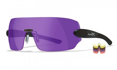 WileyX DETECTION Clear/Yellow/Orange/ Purple/Copper Matte Black Frame