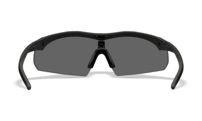 WileyX Vapor Grey/Clear Matte Black Frame