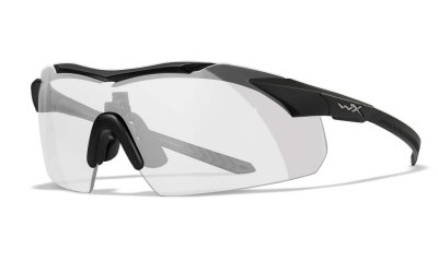 WileyX Vapor Grey/Clear Matte Black Frame