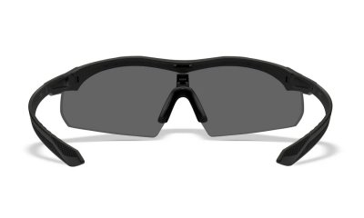 WileyX Vapor Comm 2.5mm Lenses Grey Clear Light Rust Frame Matte Black
