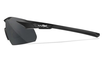 WileyX Vapor Comm 2.5mm Lenses Grey Clear Light Rust Frame Matte Black