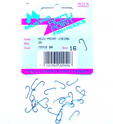 Mustad Accupoint 79702BR 25 Pack (Storlek: #16)