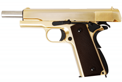 WE M1911A GBB 6mm - Guld