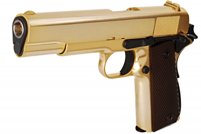 WE M1911A GBB 6mm - Guld