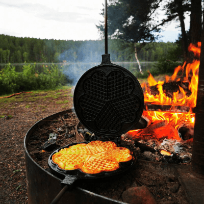 Stabilotherm Waffle Iron Cast Iron