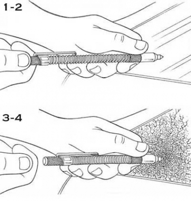 Zak Tool Fängselnyckel med Glaskross