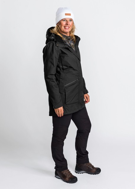 Arctic Ramar Parka Nero Donna su Progetto Seta