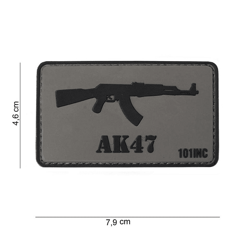 101 Inc Pvc Patch Ak47 Morale Patches