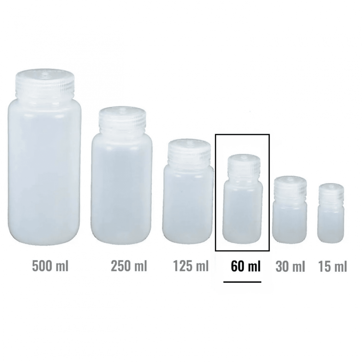 Nalgene HDPE Wide Mouth - 60ml