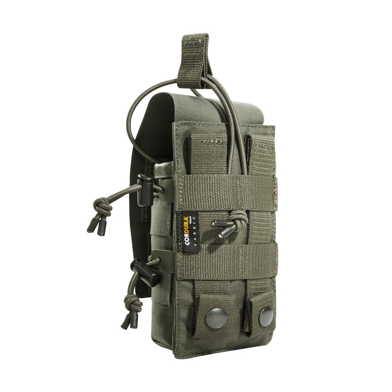 Tasmanian Tiger SGL Pistol Mag Pouch MCL IRR, Porta Caricatori Per Pistola, Grigio Pietra, Cordura 500 Den, Laser Cut - 2