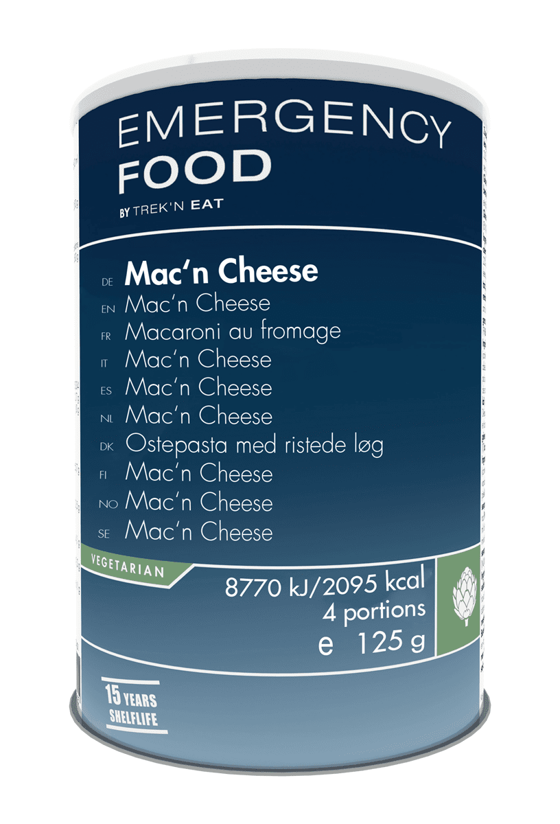 Trek 'n Eat Mac'n Cheese - Emergency Line 125g