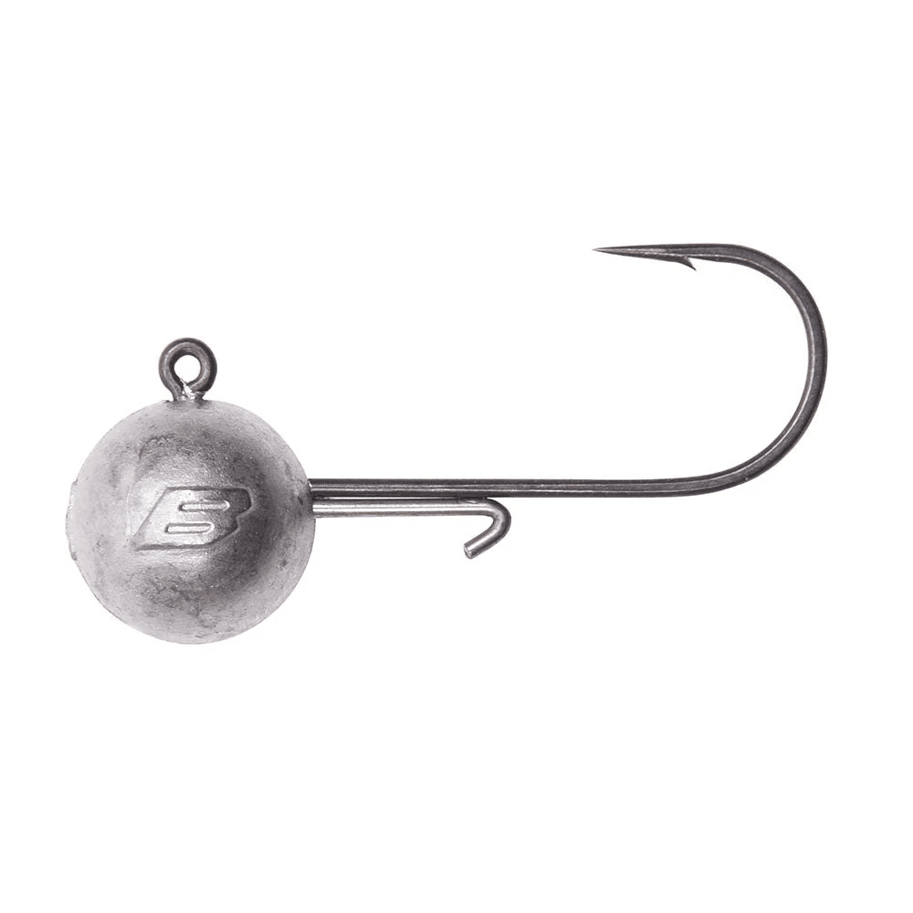 BKK Round Elite-Classic Bait Keeper Jig Head 3 Pcs (Size Weight & Hook Size: 12g 4/0#)