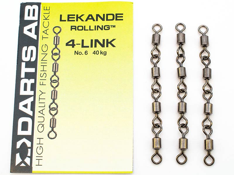 Darts Swivel 4 Links #6 3pcs