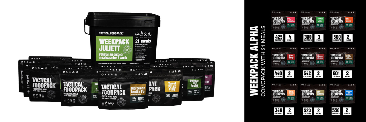 Frystorkad mat storpack